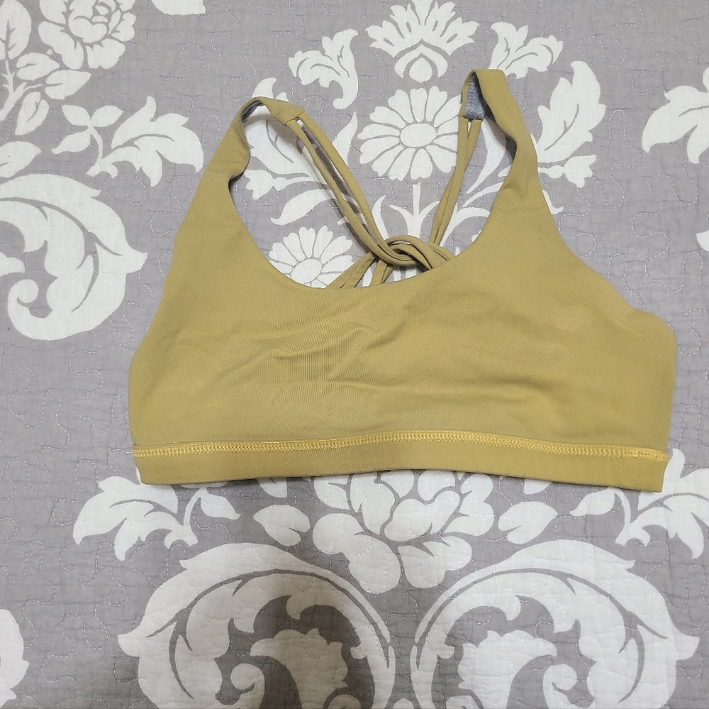 Women's Mustard Sports Bra